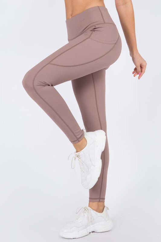 Smokey Mauve Leggings